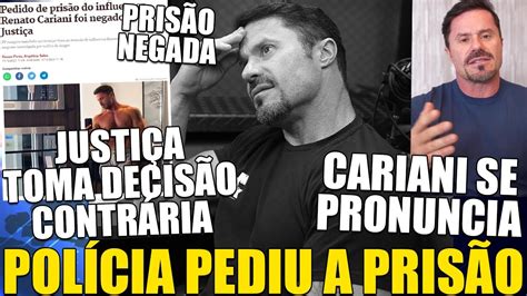 renato cariani forbes|Renato Cariani teve pedido de prisão negado pela Justiça, diz PF.